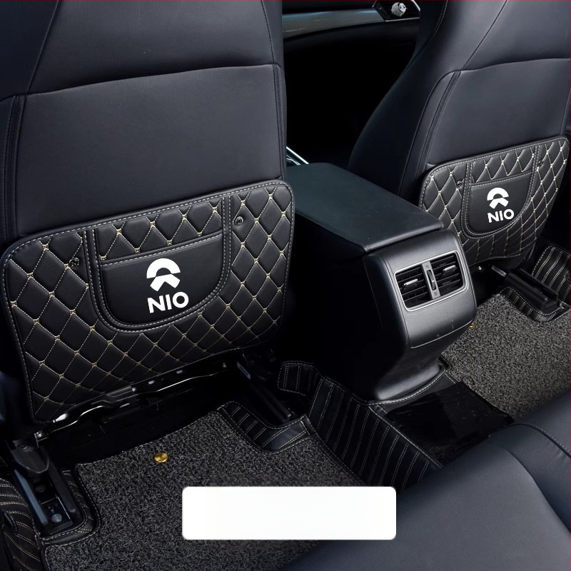 Meinan Autóhátsó ülés védő – Gyerekeknek szóló anti-ütés párna, szennyeződés- és kopás elleni védelem, tároló táska (Márka: Meinan; Anyag: Egyéb; Feldolgozás: Nem)