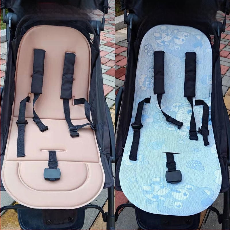 Ratiem sēdekļa spilvens - bambusa šķiedra, piemērots zīdaiņiem un bērniem, bambusu mats