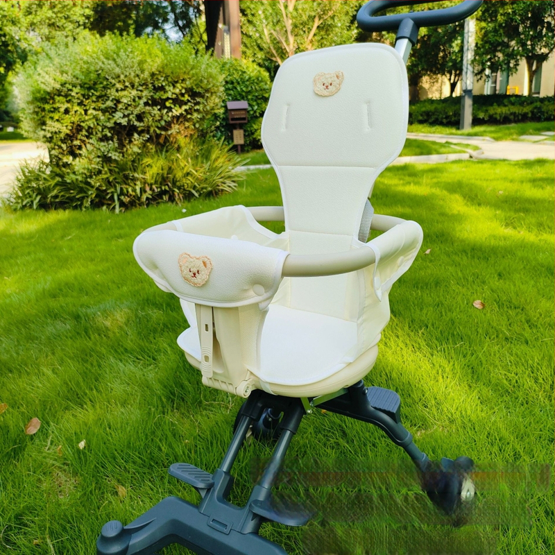 Vežimėlio sėdynės pagalvė su houndstooth modeliu, visiems metų laikams universalus, pilnas aprėpimas, storintas užpildas (medžiaga: drobė, linas)