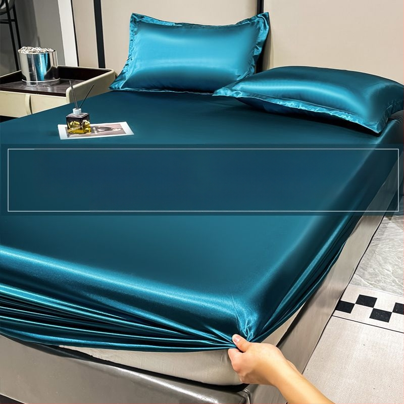 Ice Silk voodipesukomplekt, džakardkude, viskooskiud, kaasaegne minimalistlik stiil, masinpesu