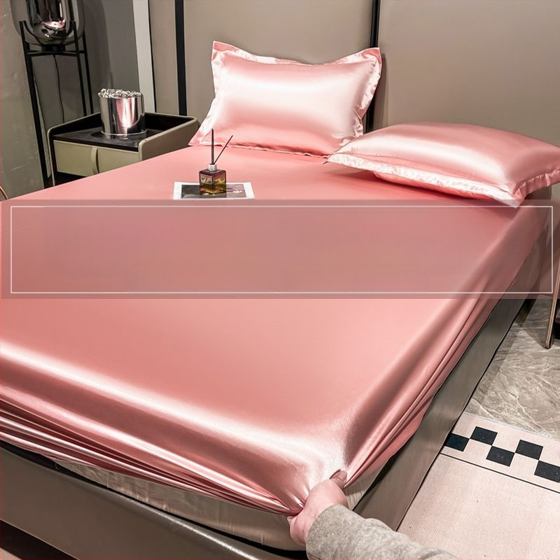 Ice Silk voodipesukomplekt, džakardkude, viskooskiud, kaasaegne minimalistlik stiil, masinpesu