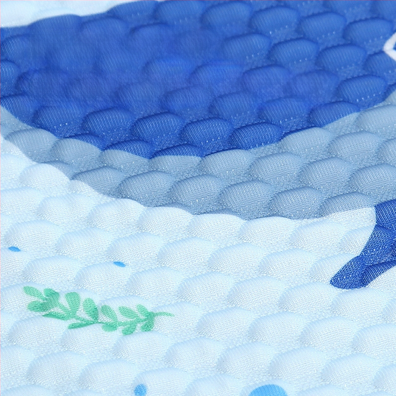 Vaiko sėdynės pagalvėlė – vėsinanti Ice Silk medžiaga, universalus saugos sėdynės kilimėlis vežimėliui ir valgomojo kėdutei