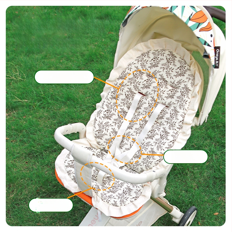 Jastuk za sjedenje za kolica – četverosezonska pamuk vlakna, univerzalna kompatibilnost, Lan Feilin