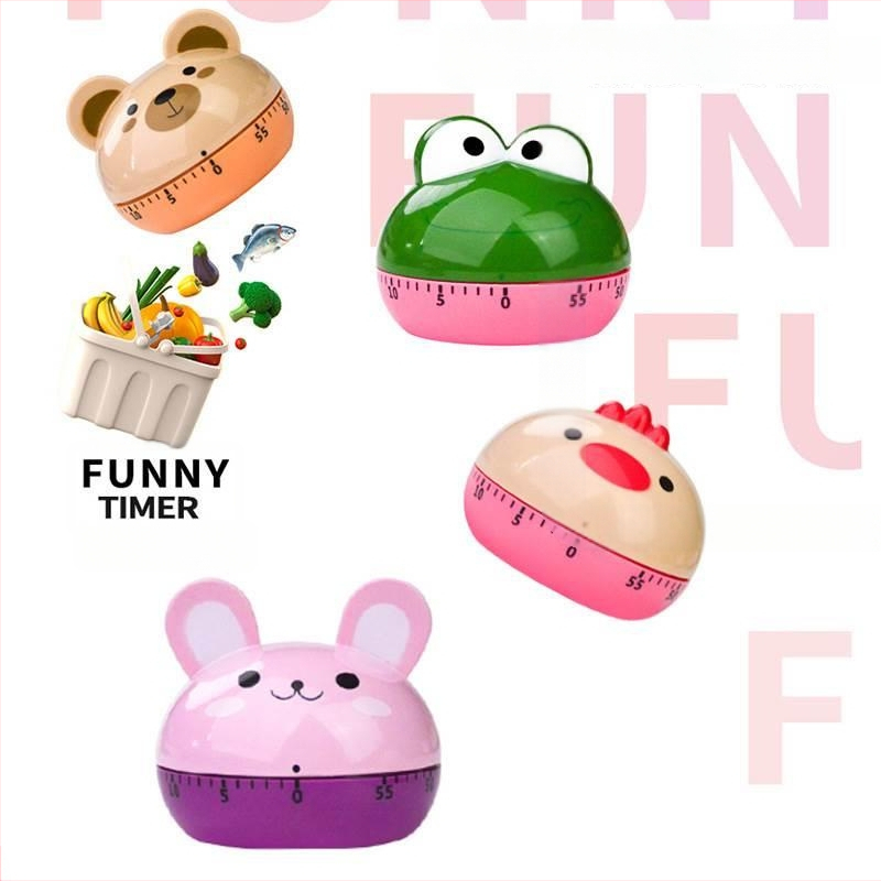 Laste taimerkell – karikatuurne disain hammasrattaga, Elektroniline liikumine, Numbriline ekraan, Automaatne mehaaniline toide