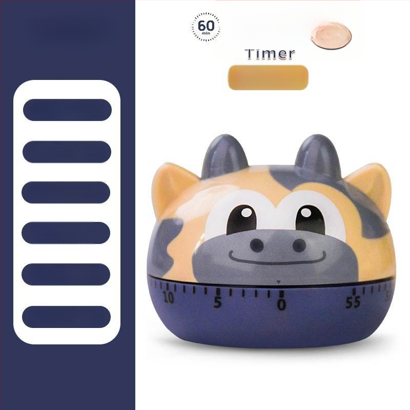 Laste taimerkell – karikatuurne disain hammasrattaga, Elektroniline liikumine, Numbriline ekraan, Automaatne mehaaniline toide