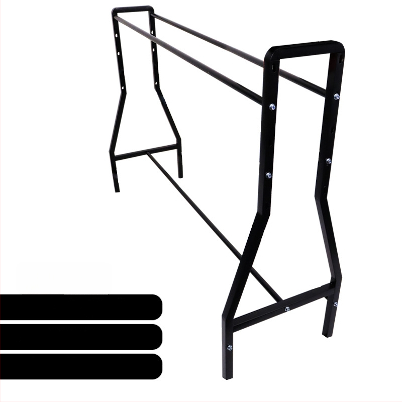 Προπονητικό καρότσι τρίποντων με μετακινούμενο ράφι αποθήκευσης, βάση μπάσκετ από χυτοσίδηρο, ενισχυμένος σχεδιασμός