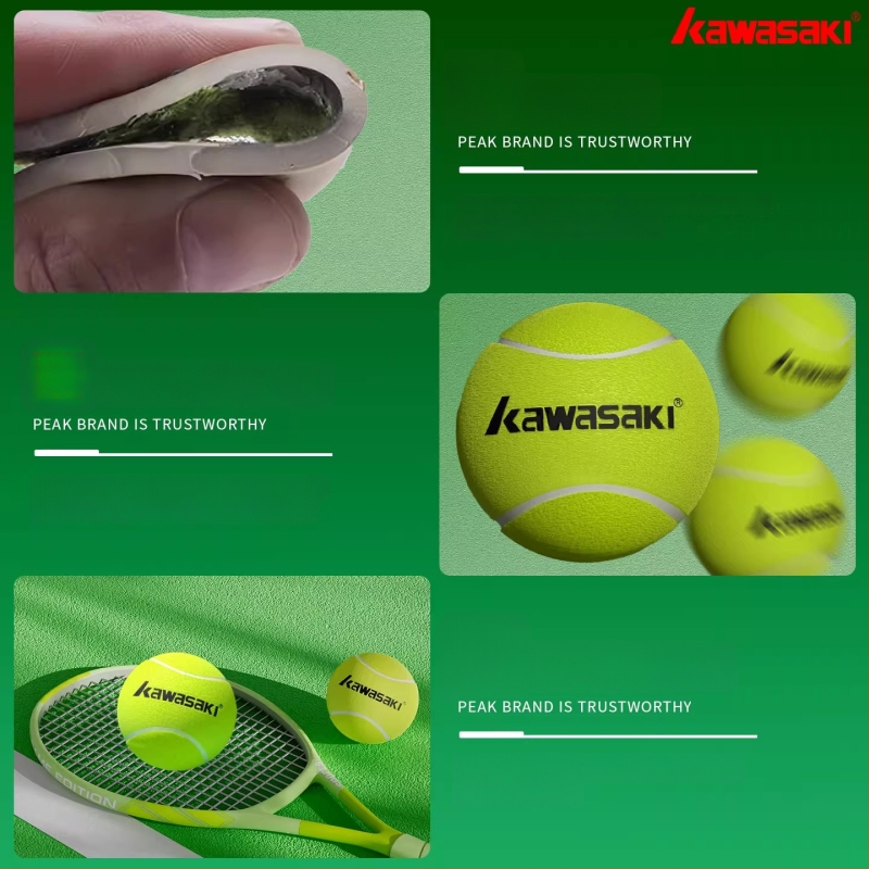Kawasaki KA-01 tenisa bumba, PVC materiāls, logotipa drukāšana, pielāgota apstrāde