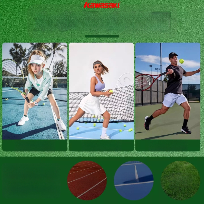 Kawasaki KA-01 tenisa bumba, PVC materiāls, logotipa drukāšana, pielāgota apstrāde