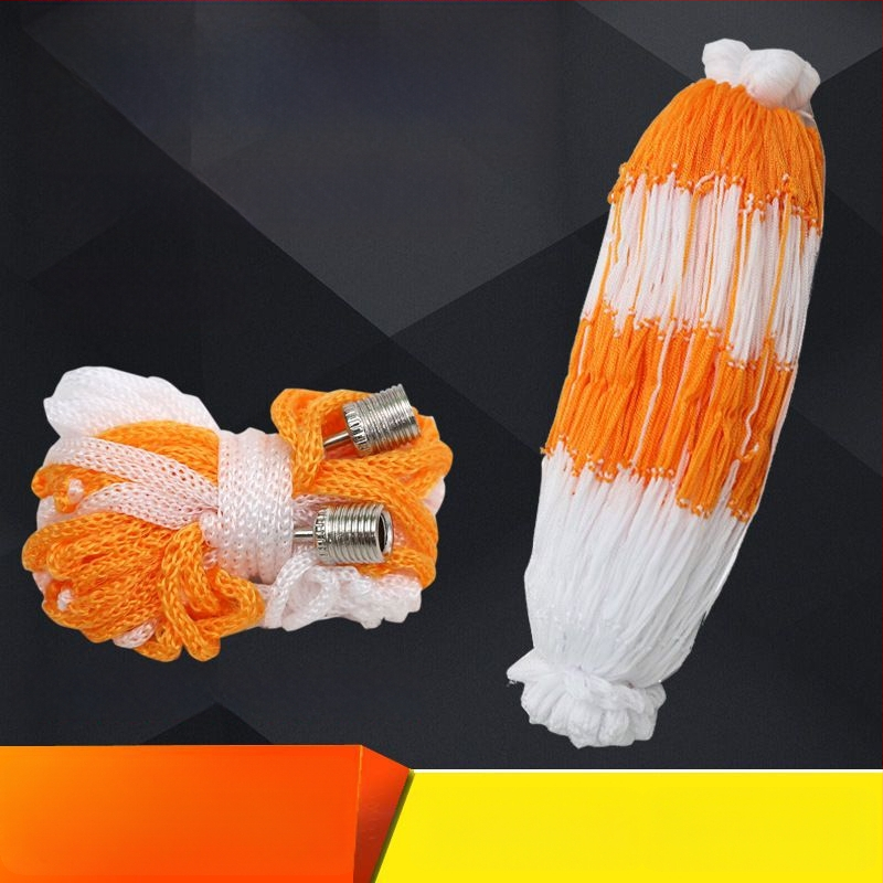 Mrežveida soma košā basketballam un volejbolam ar tīkla kabatu, 100 gab.