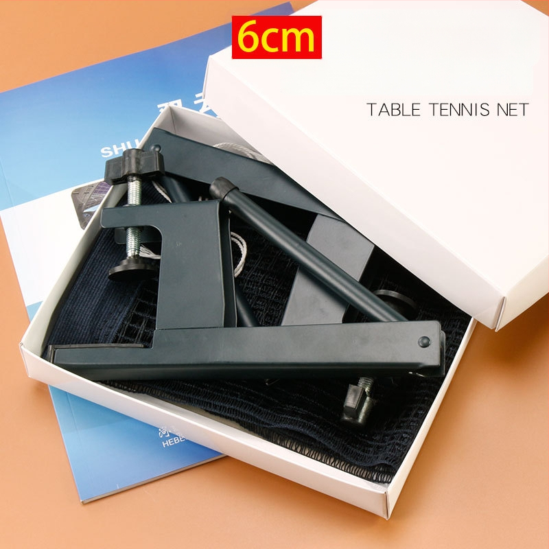 Set portabil de plasă pentru tenis de masă, interior; Material: nailon și poliester-bumbac; Greutate: 0,85 kg; Brand: Double Cloud; Potrivit pentru badminton și tenis de masă