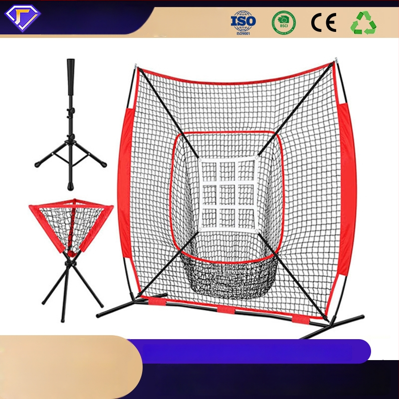 Rețea de antrenament pentru batting în baseball/softball - rețea portabilă pentru rebound, interior/exterior, din poliester