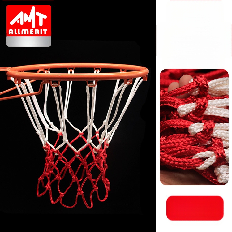 Premium νάιλον μπράσκετ δίχτυ, ανθεκτικό με παχυσμένο βαρύ σχεδιασμό, αντιγήρανση, παραμετροποιήσιμη επεξεργασία, βάρος 0.3-0.5 kg