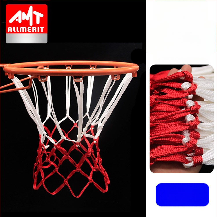 Premium νάιλον μπράσκετ δίχτυ, ανθεκτικό με παχυσμένο βαρύ σχεδιασμό, αντιγήρανση, παραμετροποιήσιμη επεξεργασία, βάρος 0.3-0.5 kg