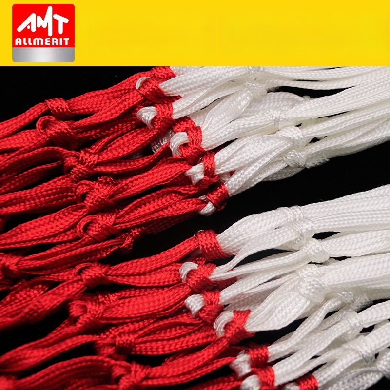 Premium νάιλον μπράσκετ δίχτυ, ανθεκτικό με παχυσμένο βαρύ σχεδιασμό, αντιγήρανση, παραμετροποιήσιμη επεξεργασία, βάρος 0.3-0.5 kg