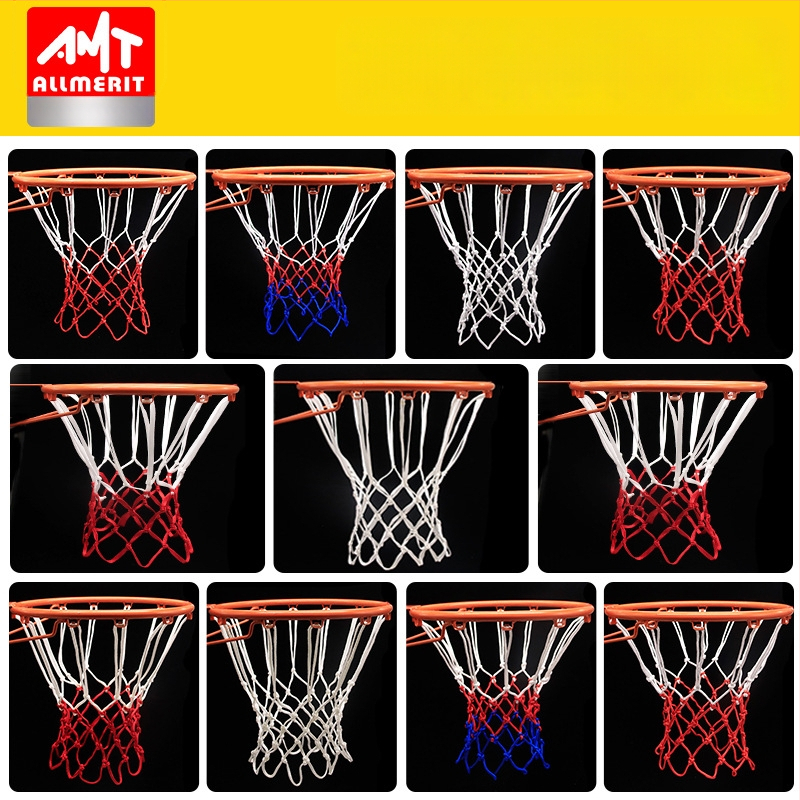 Premium νάιλον μπράσκετ δίχτυ, ανθεκτικό με παχυσμένο βαρύ σχεδιασμό, αντιγήρανση, παραμετροποιήσιμη επεξεργασία, βάρος 0.3-0.5 kg