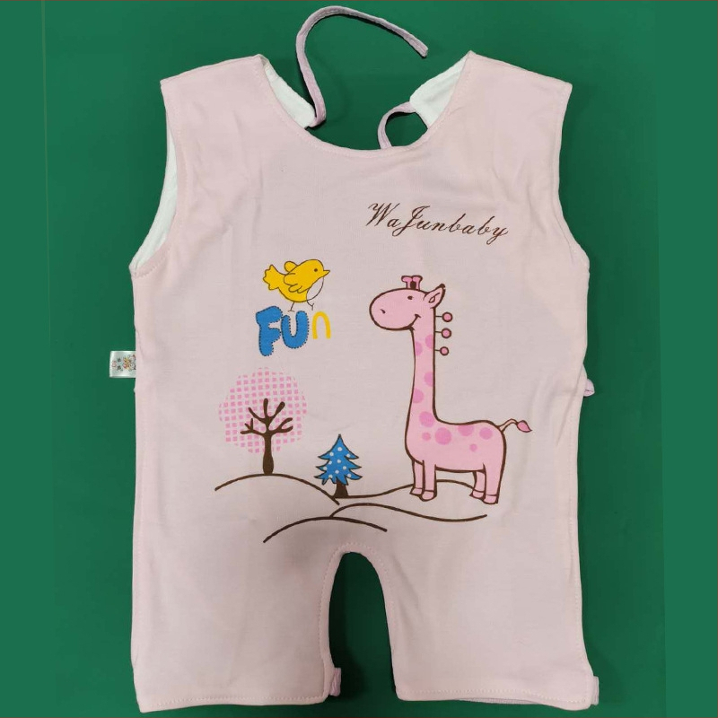 Kokvilnas bērnu guļammaiss ar karikatūru rakstu, ar samtainas kokvilnas pildījumu un kokvilnas oderi