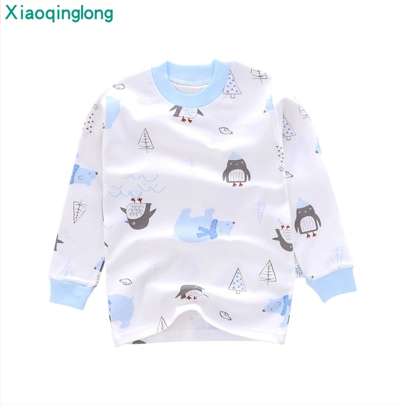 Kokvilnas bērnu pamata tops pavasara–rudens sezonai, unisex, ar augstu apkakli, 100% kokvilna, 3–8 gadi, bez kapuces.