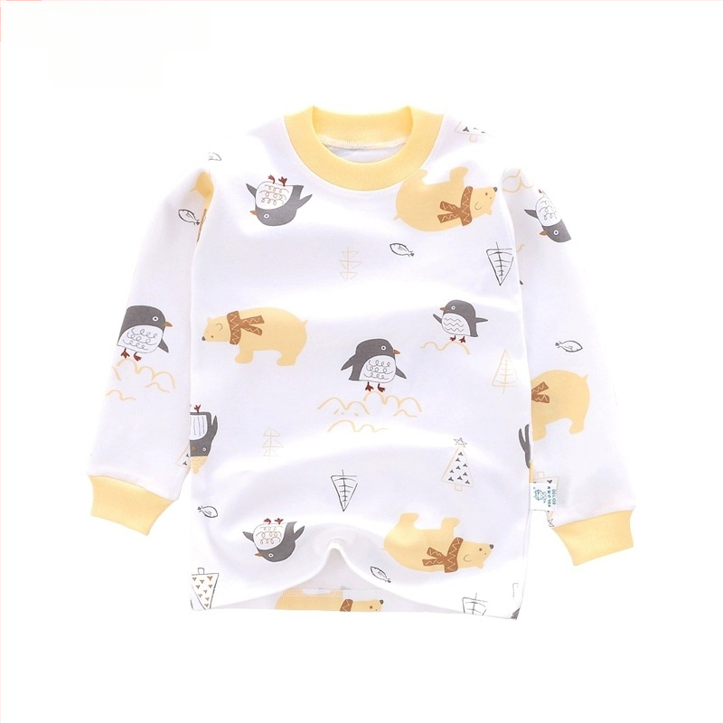 Kokvilnas bērnu pamata tops pavasara–rudens sezonai, unisex, ar augstu apkakli, 100% kokvilna, 3–8 gadi, bez kapuces.