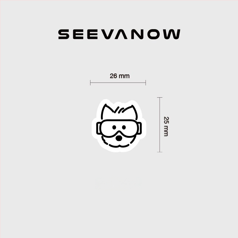 Apsorpcijski amortizator za tenis raketu – sladak dizajn psa, ublažavanje vibracija