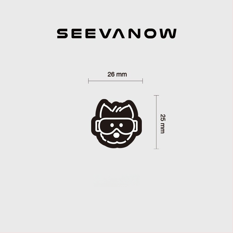 Apsorpcijski amortizator za tenis raketu – sladak dizajn psa, ublažavanje vibracija