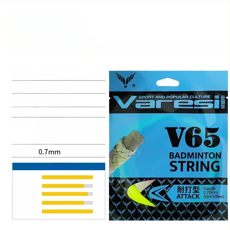 V-65 neilona raketes strūna – Varesi, badmintonam