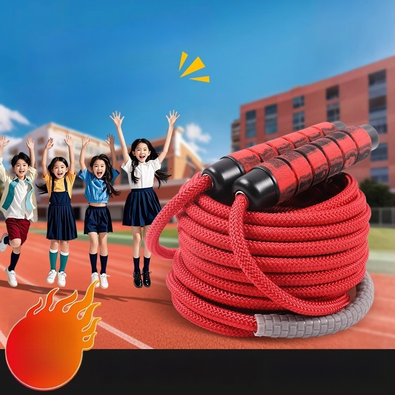 Dugački konopac za grupne skokove, pamuk konopac za preskakanje, profesionalno timsko konopac