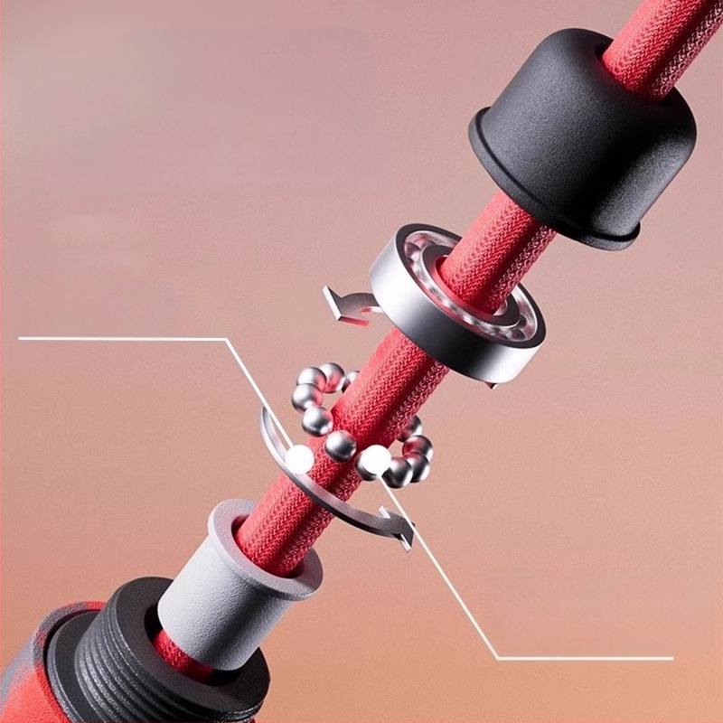 Dugački konopac za grupne skokove, pamuk konopac za preskakanje, profesionalno timsko konopac