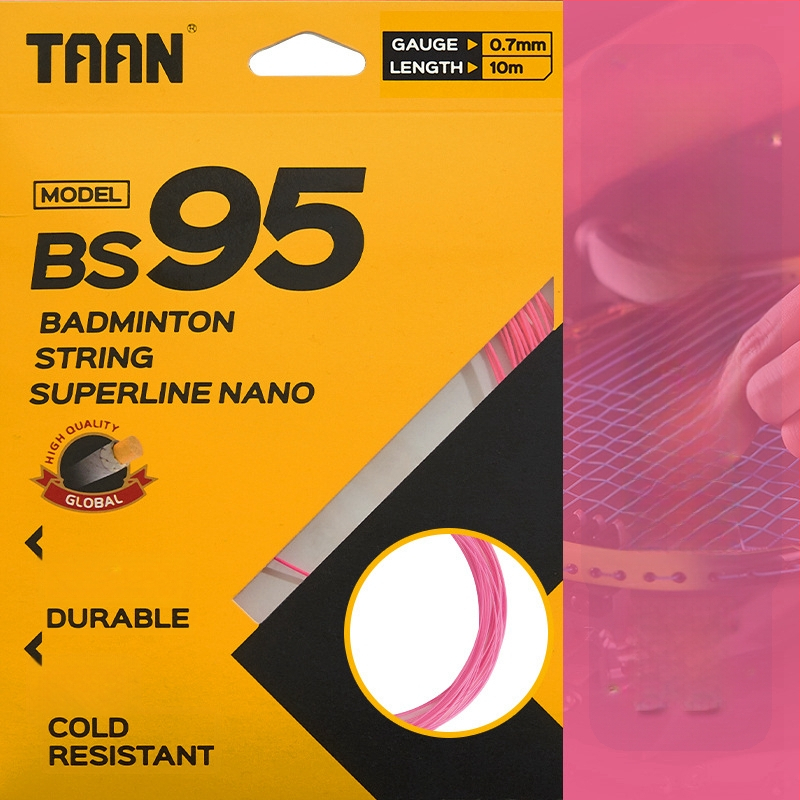 Badmintona raketes struna, neilons, zīmols Taan taian, izcelsme Ķīna