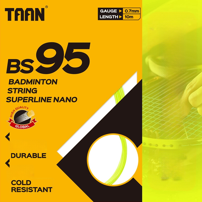 Badmintona raketes struna, neilons, zīmols Taan taian, izcelsme Ķīna