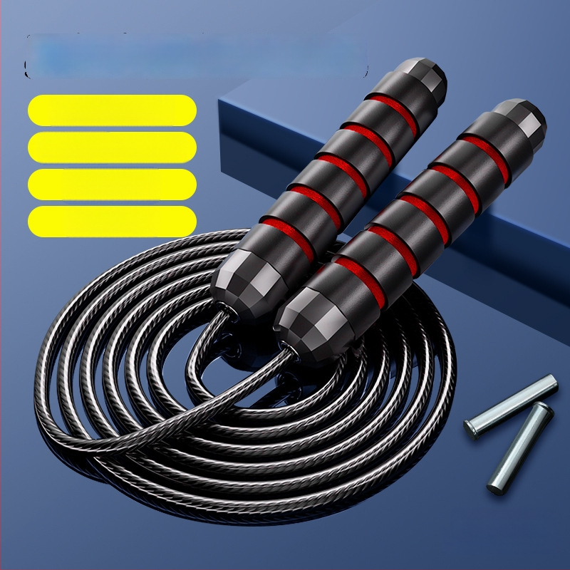 Uže za preskakanje s PVC premazom i čeličnim jezgrom, za odrasle i srednjoškolce, fitness uže