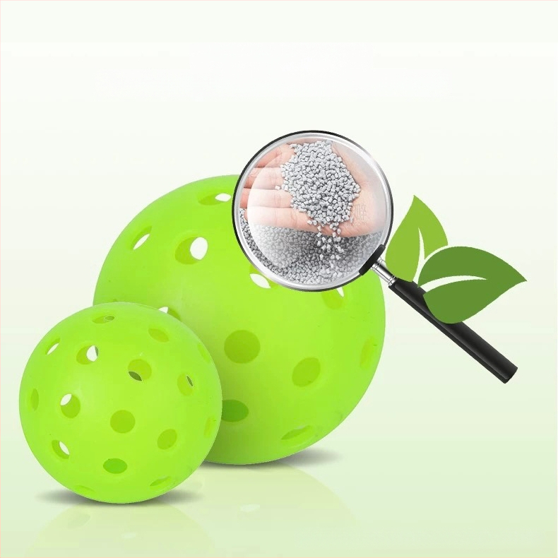 Burning Wings pickleball bumba, 40 caurumi, TPE materiāls, 26 g