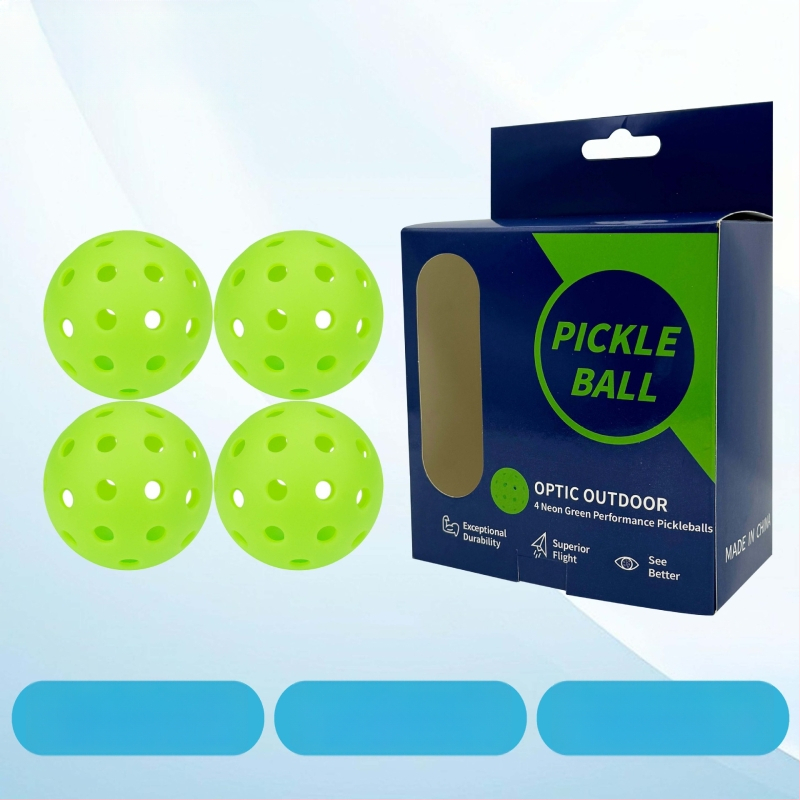 Burning Wings pickleball bumba, 40 caurumi, TPE materiāls, 26 g