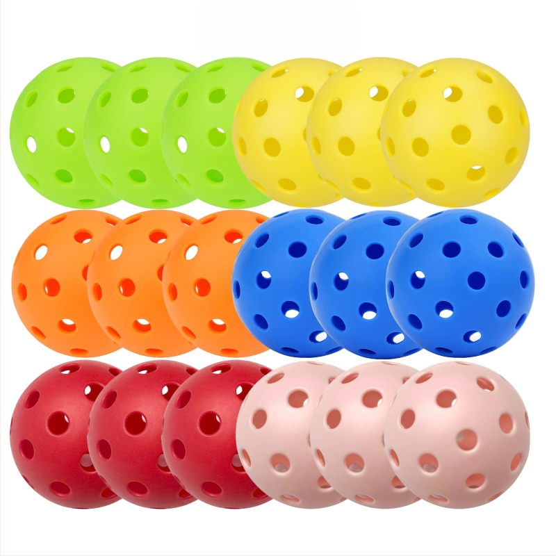 Burning Wings pickleball bumba, 40 caurumi, TPE materiāls, 26 g