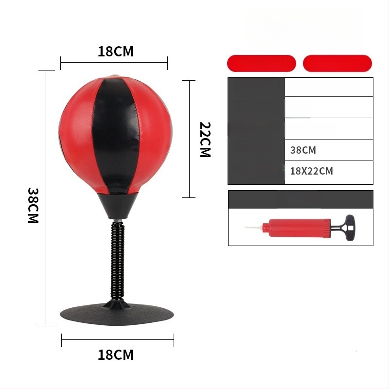 Vaikų bokso treniruočių rinkinys su Speed Ball ir smėlio maišeliu, audinio medžiaga, prekės ženklas Shang Sile, 7–14 metų amžiaus, pakuotė: spalvota dėžutė arba balta dėžutė