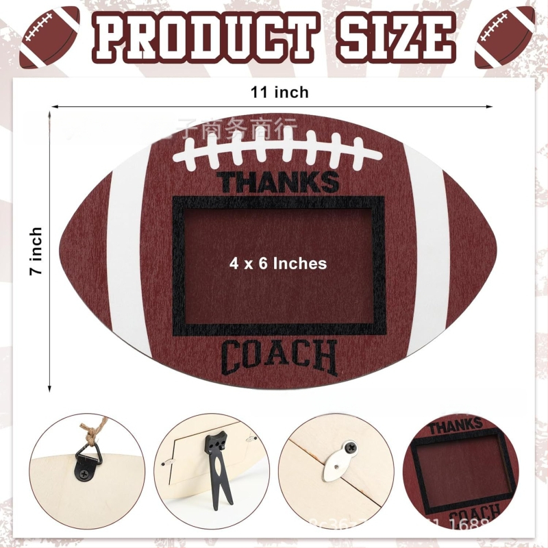 Medinis kamuolio formos foto rėmelis sporto temai, stalinis demonstravimas, spausdinimas, animacinio stiliaus, asmeninė dovana.