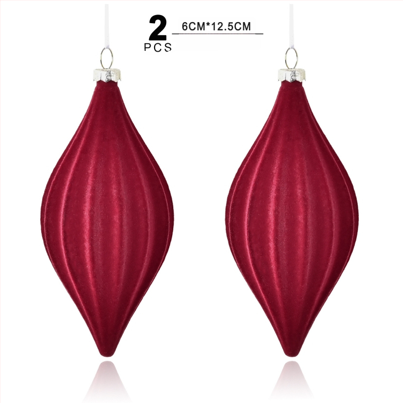 Plastmasas Ziemassvētku bumbiņas ar pūkainu virsmu – Yunxi, Xm0084s, Ziemassvētkiem