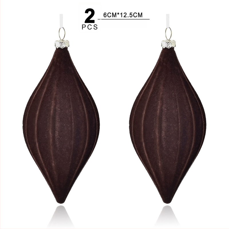 Plastmasas Ziemassvētku bumbiņas ar pūkainu virsmu – Yunxi, Xm0084s, Ziemassvētkiem