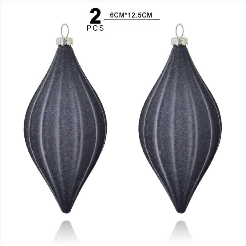 Plastmasas Ziemassvētku bumbiņas ar pūkainu virsmu – Yunxi, Xm0084s, Ziemassvētkiem