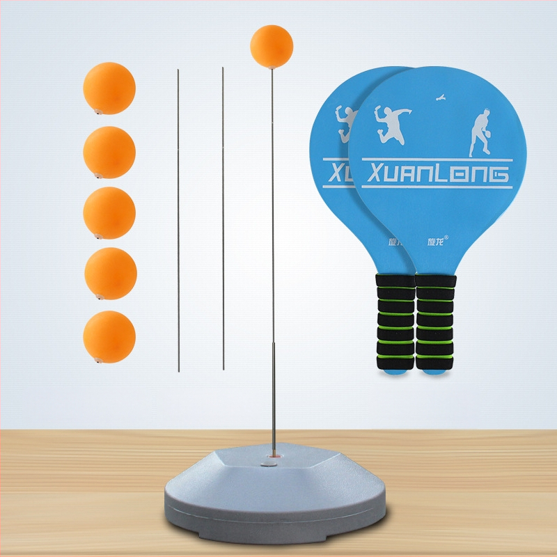 Galda tenisa treneris pašmācībai mājās, bērniem — PP materiāls (PP materiāls; mājas lietošana; bērniem; pašmācība)