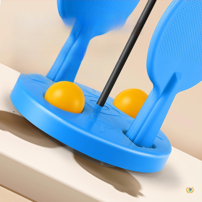 Stalo teniso treniruoklis — fiksuotas, nekreipiasi, savarankiškam treniravimui su atsispindėjimu namų naudojimui, Medžiaga PP