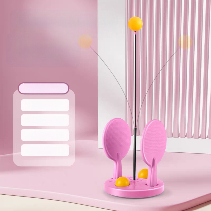 Stalo teniso treniruoklis — fiksuotas, nekreipiasi, savarankiškam treniravimui su atsispindėjimu namų naudojimui, Medžiaga PP