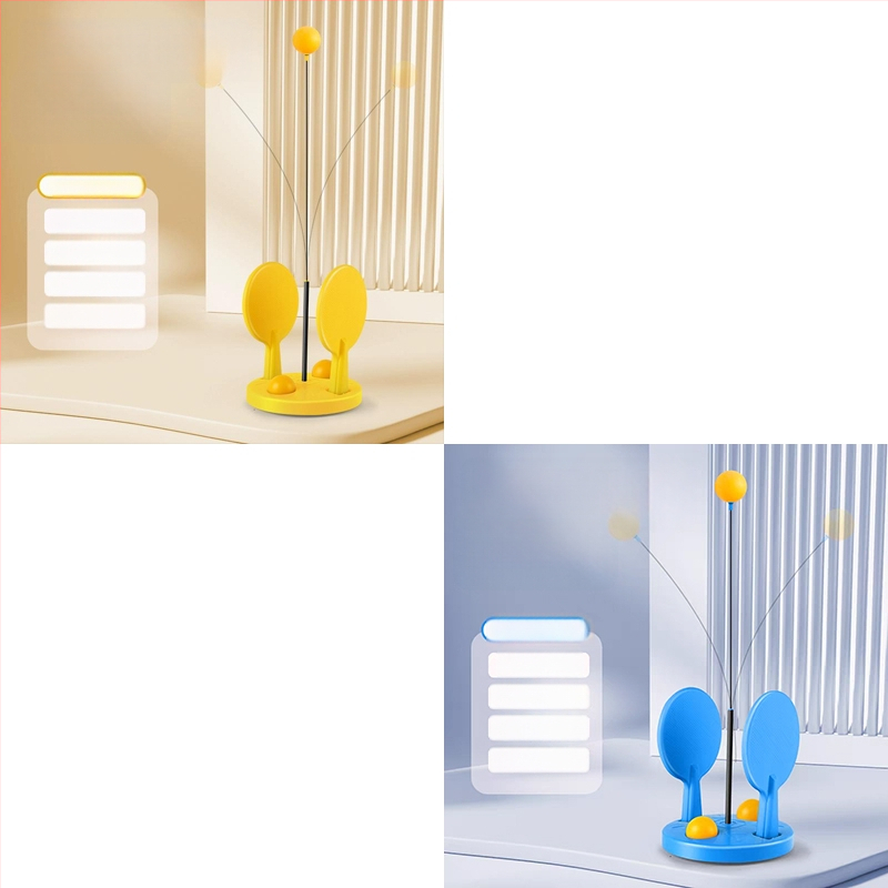 Stalo teniso treniruoklis — fiksuotas, nekreipiasi, savarankiškam treniravimui su atsispindėjimu namų naudojimui, Medžiaga PP