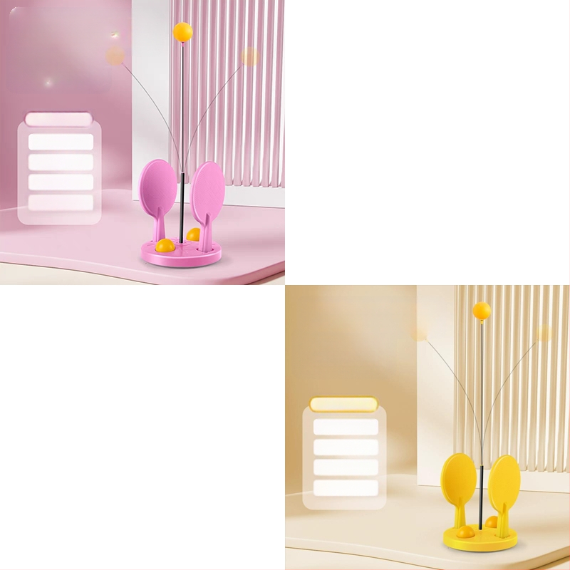 Stalo teniso treniruoklis — fiksuotas, nekreipiasi, savarankiškam treniravimui su atsispindėjimu namų naudojimui, Medžiaga PP