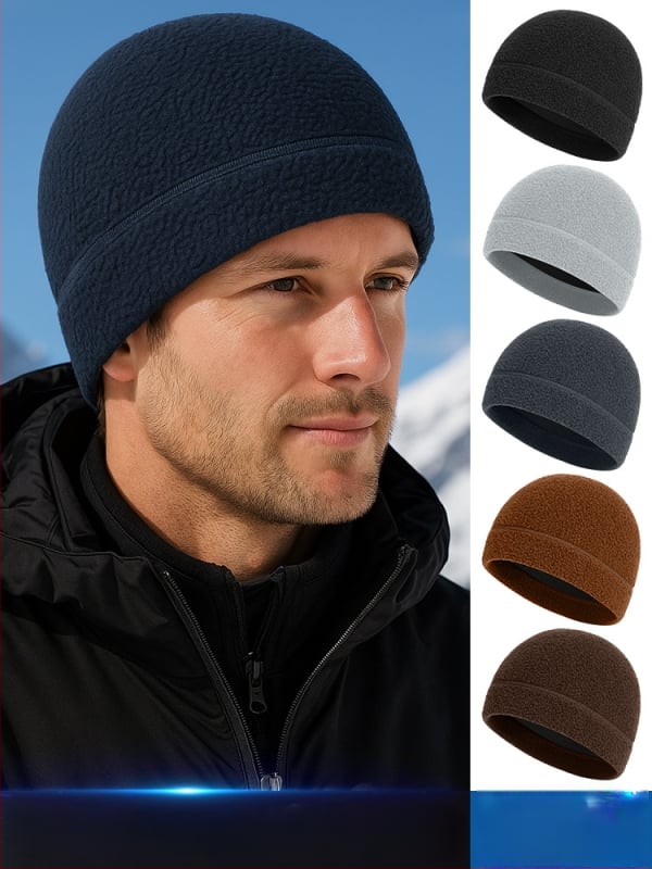 Zimska vjetroodbojna kapa za biciklizam s teddy velura, korejska verzija, mogućnost ispisa logotipa