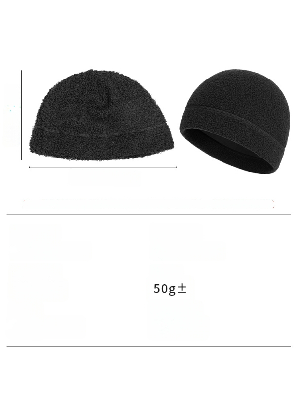 Zimska vjetroodbojna kapa za biciklizam s teddy velura, korejska verzija, mogućnost ispisa logotipa