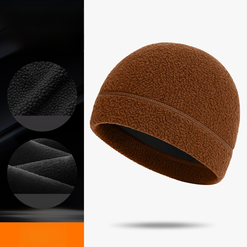 Zimska vjetroodbojna kapa za biciklizam s teddy velura, korejska verzija, mogućnost ispisa logotipa