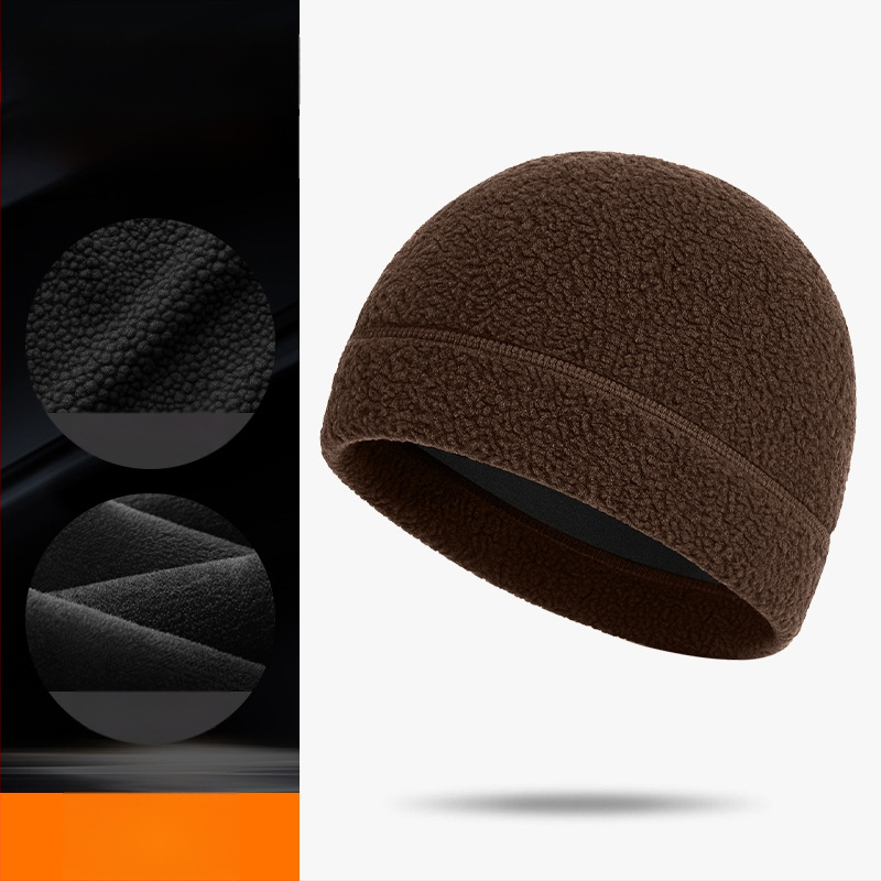 Zimska vjetroodbojna kapa za biciklizam s teddy velura, korejska verzija, mogućnost ispisa logotipa