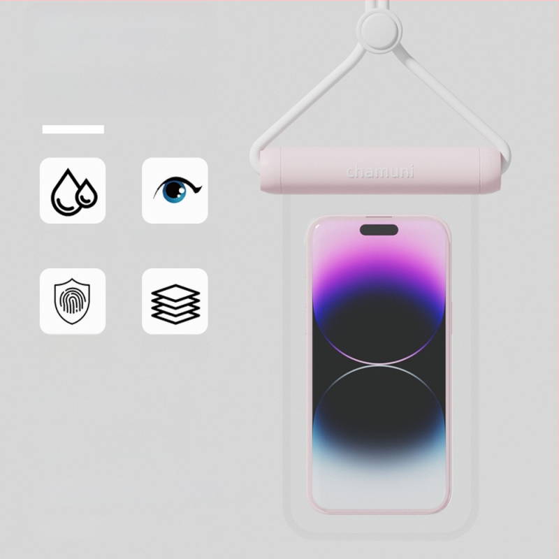 Ārējā ūdensizturīgā telefona soma ar skārienekrāna aizsardzību, ABS/TPU, 7.2 L tilpums, logotipa pielāgošana