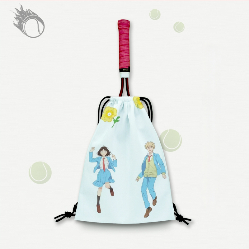 Torba za rakete za mlade i učenike, univerzalna za tenis i badminton, prijenosna, poliesterska