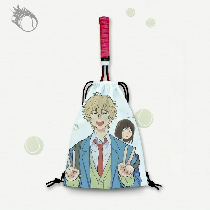 Torba za rakete za mlade i učenike, univerzalna za tenis i badminton, prijenosna, poliesterska